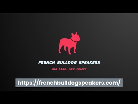 French Bulldog Speaker | French Bulldog Audio Speaker